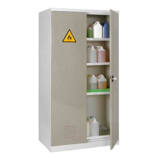 Armoire Haute SÛRETÉ 4 Bacs de Rétention
