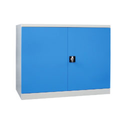 Armoire Basse IDEO 120 Porte Battante 2 Étagères