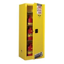 armoire de sÉcuritÉ fm pour produits inflammables haute 1 porte 83l