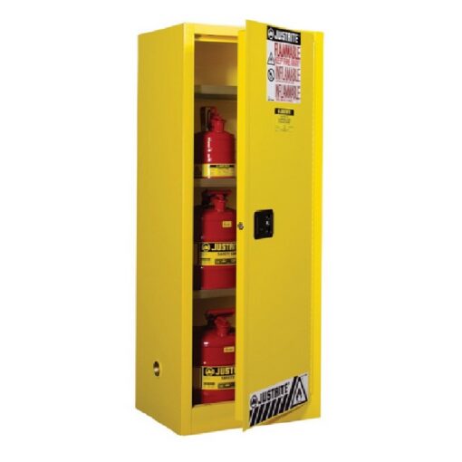 armoire de sÉcuritÉ fm pour produits inflammables haute 1 porte 83l