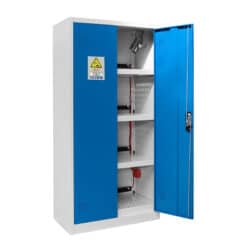 armoire eco pour le stockage et la recharge de batterie lithium ion équipement complet trionyx