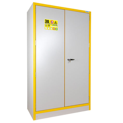 armoire haute de sécurité pour produits inflammables en 14470 1 30 minutes 250 l 2 portes